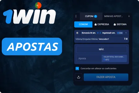 1Win apostas desportivas